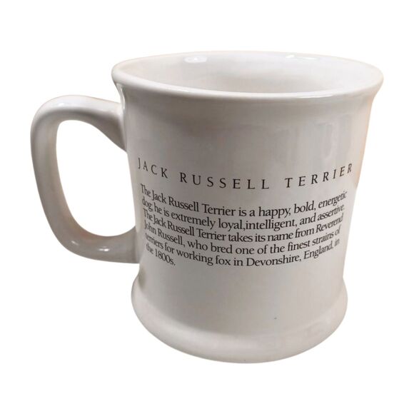 Patricia Roberts Trendtex Collection Jack Russell Terrier Coffee 16 oz Mug Cup - Picture 2 of 4